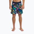 Pantaloncini da bagno uomo Quiksilver Surfsilk Scallop 18" dark navy interact floral 3