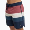 Costume da bagno uomo Quiksilver Surfsilk Scallop 18" dark navy tijuana 7