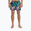 Pantaloncini da bagno uomo Quiksilver Everyday Printed Volley 15" dark navy interact floral 3