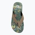 Infradito uomo Billabong All Day Impact Print moss green 5