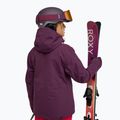 Giacca da snowboard da donna ROXY 20K Ice Haven blackberry wine 2