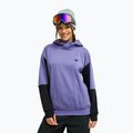 Felpa da snowboard per bambini ROXY Liberty Hoodie twilight purple