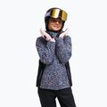 Giacca da snowboard per bambini ROXY Snowflare true black wildin out rg