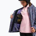 Giacca da snowboard per bambini ROXY Snowflare true black wildin out rg 5
