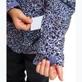 Giacca da snowboard per bambini ROXY Snowflare true black wildin out rg 6