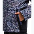 Giacca da snowboard per bambini ROXY Snowflare true black wildin out rg 7