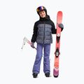 Giacca da snowboard per bambini ROXY Snowyhill Printed Puffy true black wildin out rg 2