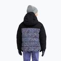 Giacca da snowboard per bambini ROXY Snowyhill Printed Puffy true black wildin out rg 3