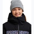 Giacca da snowboard per bambini ROXY Snowyhill Printed Puffy true black wildin out rg 4