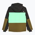 Giacca da snowboard per bambini Quiksilver Dawson grape leaf 10