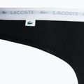 Mutandine Lacoste donna 8F1341 3 paia nero/bianco/argento chine 4