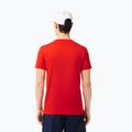 Lacoste Tennis X Novak Djokovic, set camicia + cappellino in ribes rosso 2