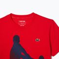 Lacoste Tennis X Novak Djokovic, set camicia + cappellino in ribes rosso 5