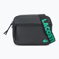 Sacca da uomo Lacoste NH4798TX fettuccia jacquard noir
