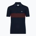 Polo Lacoste bambino PJ2479 blu navy-espresso