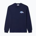 Lacoste uomo maniche lunghe TH3586 blu navy 5