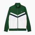 Felpa Lacoste SH2646 uomo verde / bianco / blu navy 5