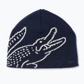 Cappello invernale Lacoste RB3021 blu navy/floreale