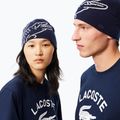 Cappello invernale Lacoste RB3021 blu navy/floreale 3