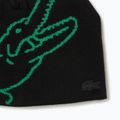 Berretto invernale Lacoste RB3021 nero/verde fluo 2