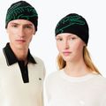 Berretto invernale Lacoste RB3021 nero/verde fluo 3