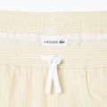Pantaloncini da bagno Lacoste da uomo MH9089 bianco/giallo 2