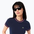 T-shirt Lacoste donna TF0347 blu navy/rill/grenadine 3