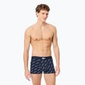 Lacoste boxer uomo 5H1288 confezione da 3 pezzi blu navy/bianco/argento ch 2