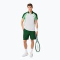 Polo Lacoste Tennis Uomo DH8963 bianco/verde limone 2