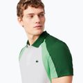 Polo Lacoste Tennis Uomo DH8963 bianco/verde limone 4