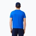 Camicia da tennis Lacoste uomo TH1044 gipsy bianco/blu scuro 2