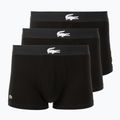 Boxer da uomo Lacoste 5H1291 3 paia black/white/black/black