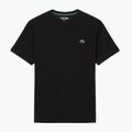 Maglia da tennis uomo Lacoste TH0003 black/lambʼs lettuce