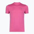 Maglia da tennis uomo Lacoste TH0004 fuchsia pink