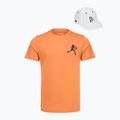 T-shirt uomo + cappellino Lacoste TH1044 blossom/white
