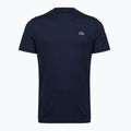 T-shirt da tennis uomo Lacoste TH0004 navy blue