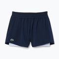 Pantaloncini da tennis da donna Lacoste GF9972 navy blue/phoenix blue
