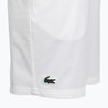 Pantaloncini da tennis uomo Lacoste X Novak Djokovic GH7413 white/buffalo 3