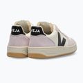 Scarpe da donna VEJA V-10 Prime Leather pure/black/parme 3