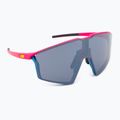 Occhiali da sole Julbo Edge Spectron 3 rosa fluo/blu/argento flash 2