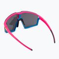Occhiali da sole Julbo Edge Spectron 3 rosa fluo/blu/argento flash 3