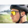 Occhiali da sole Julbo Frequency Reactiv Light Amplifier nero opaco/grigio/rosso multistrato 9