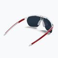 Occhiali da sole Julbo Frequency Spectron in cristallo traslucido lucido/rosso/flash rosso 2