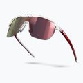 Occhiali da sole Julbo Frequency Spectron in cristallo traslucido lucido/rosso/flash rosso 5