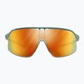 Occhiali da sole Julbo Density Reactiv 1-3 Light Amplifier verde oliva/grigio/rosso multistrato 2