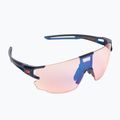 Occhiali da sole Julbo Aerospeed reactiv Performance 1-3 Hc blu scuro/blu scuro/arancio