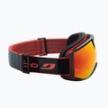 Occhiali da sci Julbo Airflux nero/rosso controllo dell'abbagliamento/flash rosso