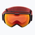 Occhiali da sci Julbo Airflux nero/rosso controllo dell'abbagliamento/flash rosso 2
