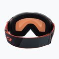 Occhiali da sci Julbo Airflux nero/rosso controllo dell'abbagliamento/flash rosso 3