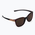 Occhiali da sole Julbo Spark Polarized 3 opaco traslucido marrone/nero